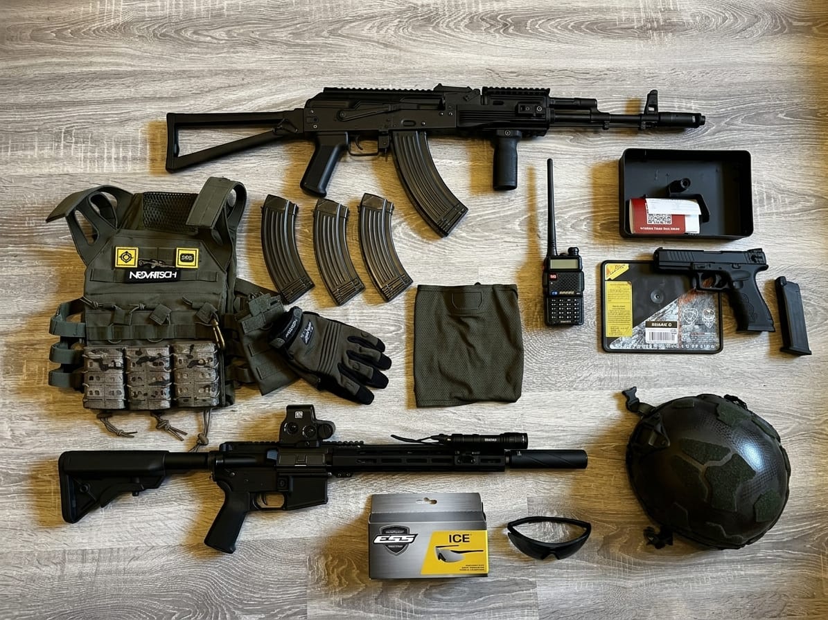 Eladó teljes airsoft felszerelés egyben és külön is