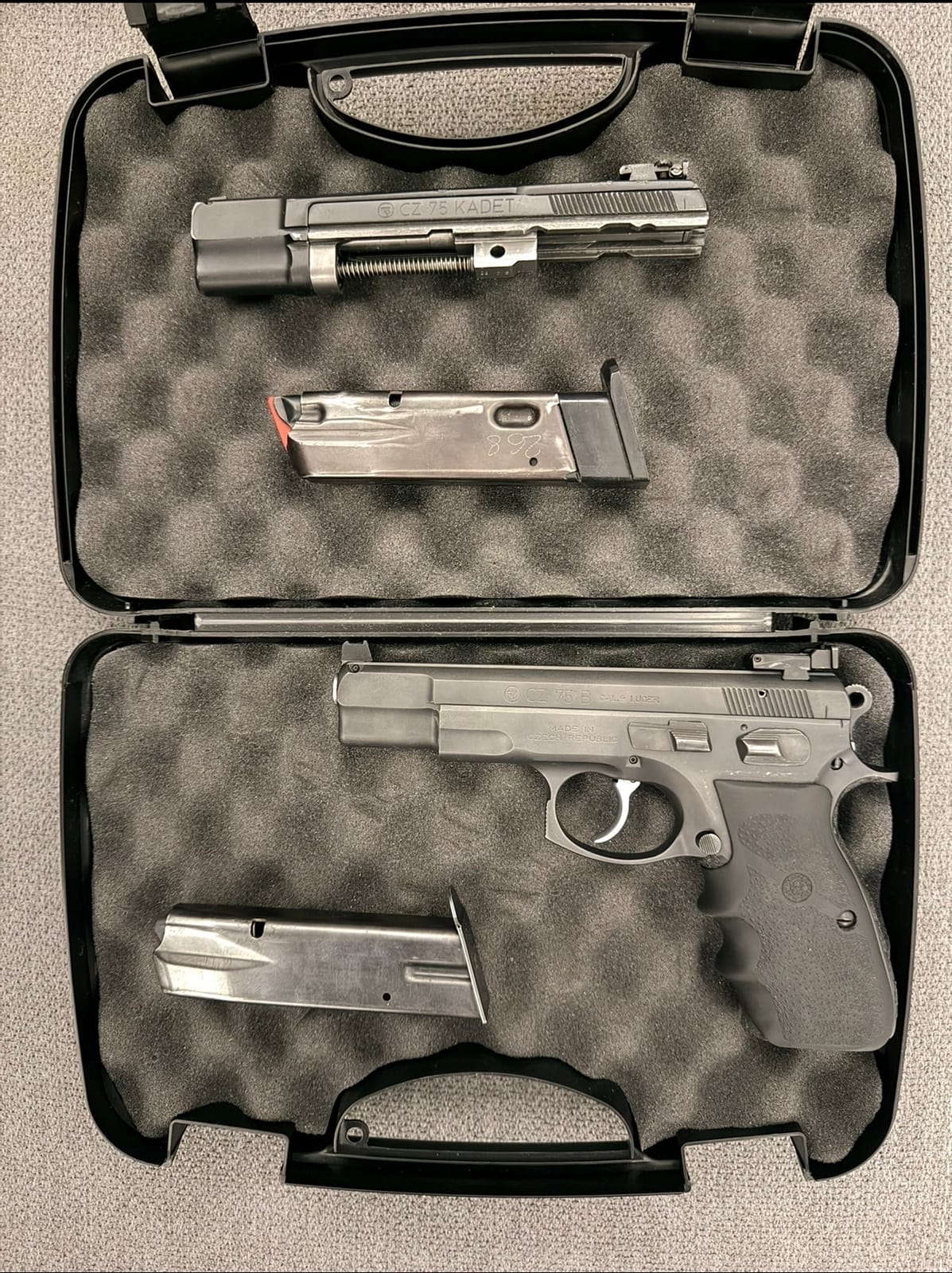 Cz 75B 9mm és 0.22 Kadett Szett