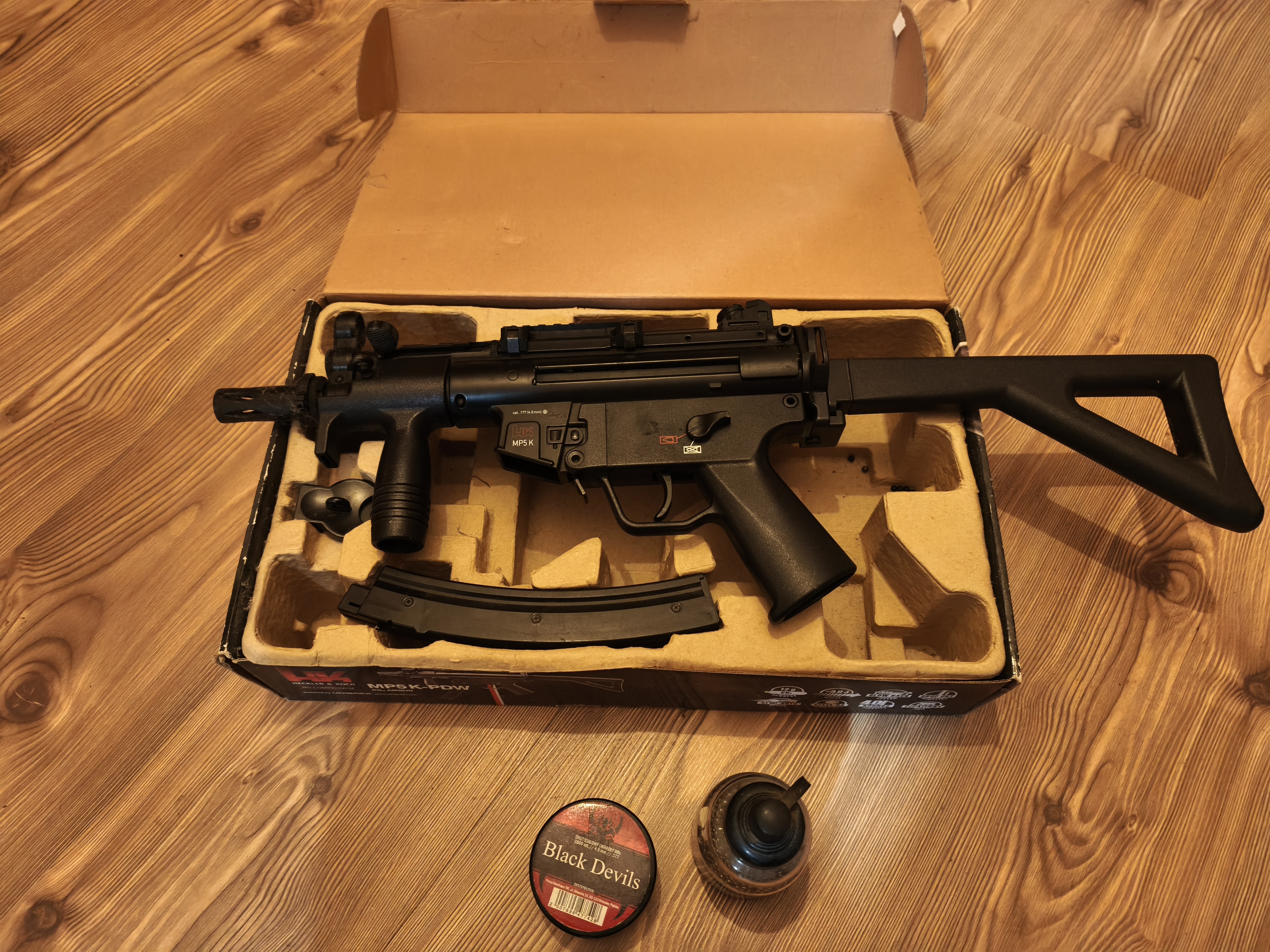 Umarex Heckler & Koch MP5 K-PDW – 4,5mm CO2 Légfegyver (Blowback)