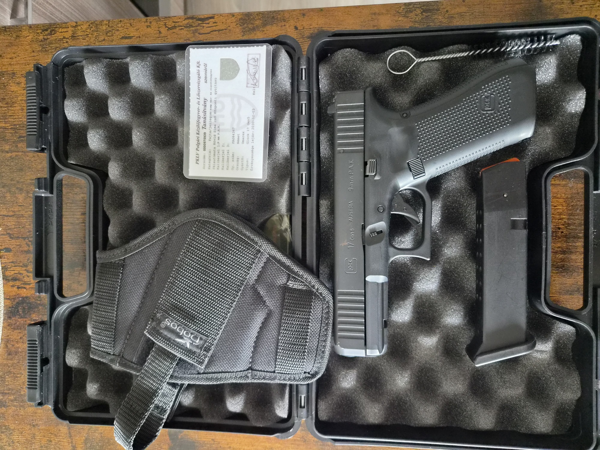 Glock 17 gen 5 gázpisztoly