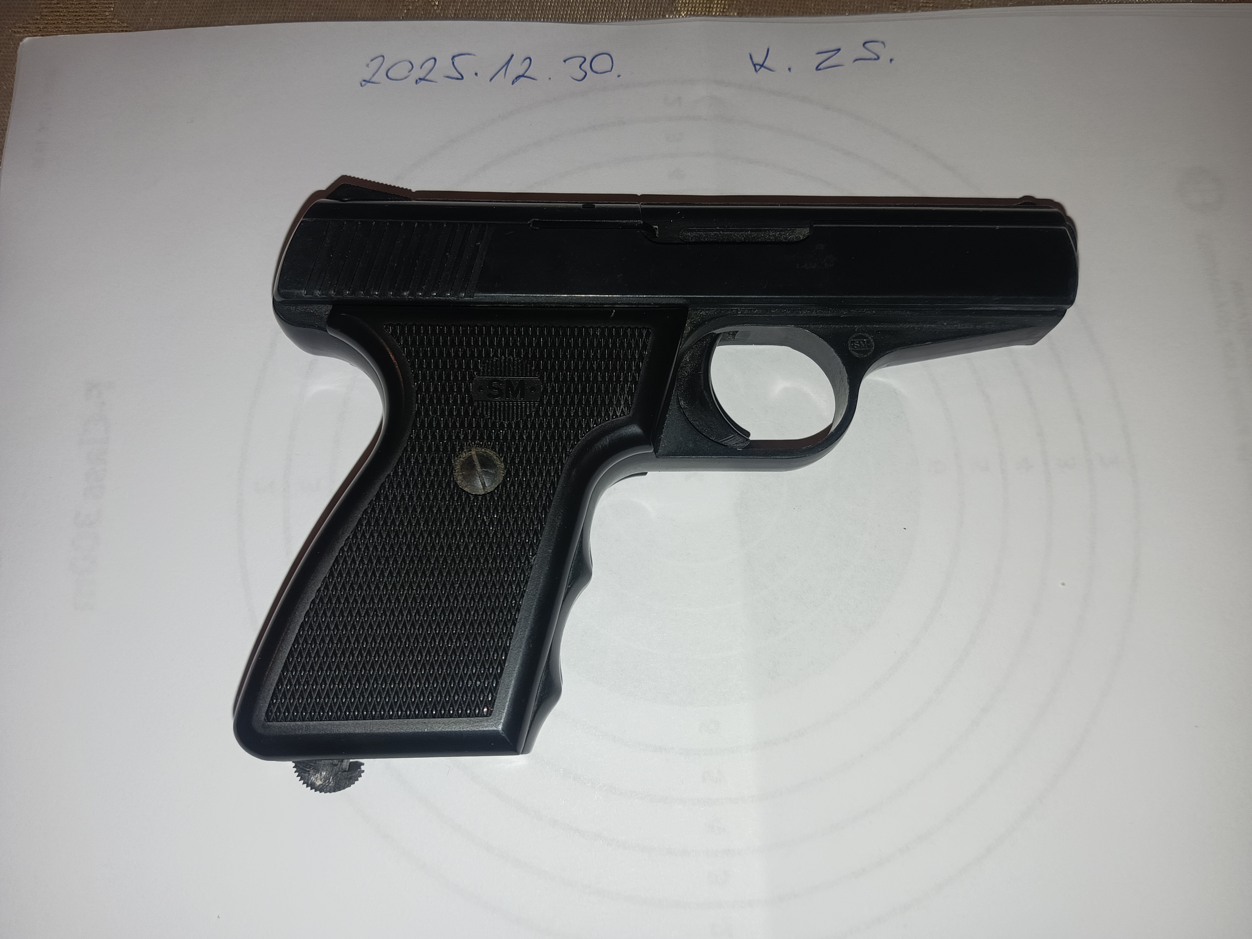 NSZK SM Mod. 80 gáz-riasztó pisztoly (8 mm) PTB 267