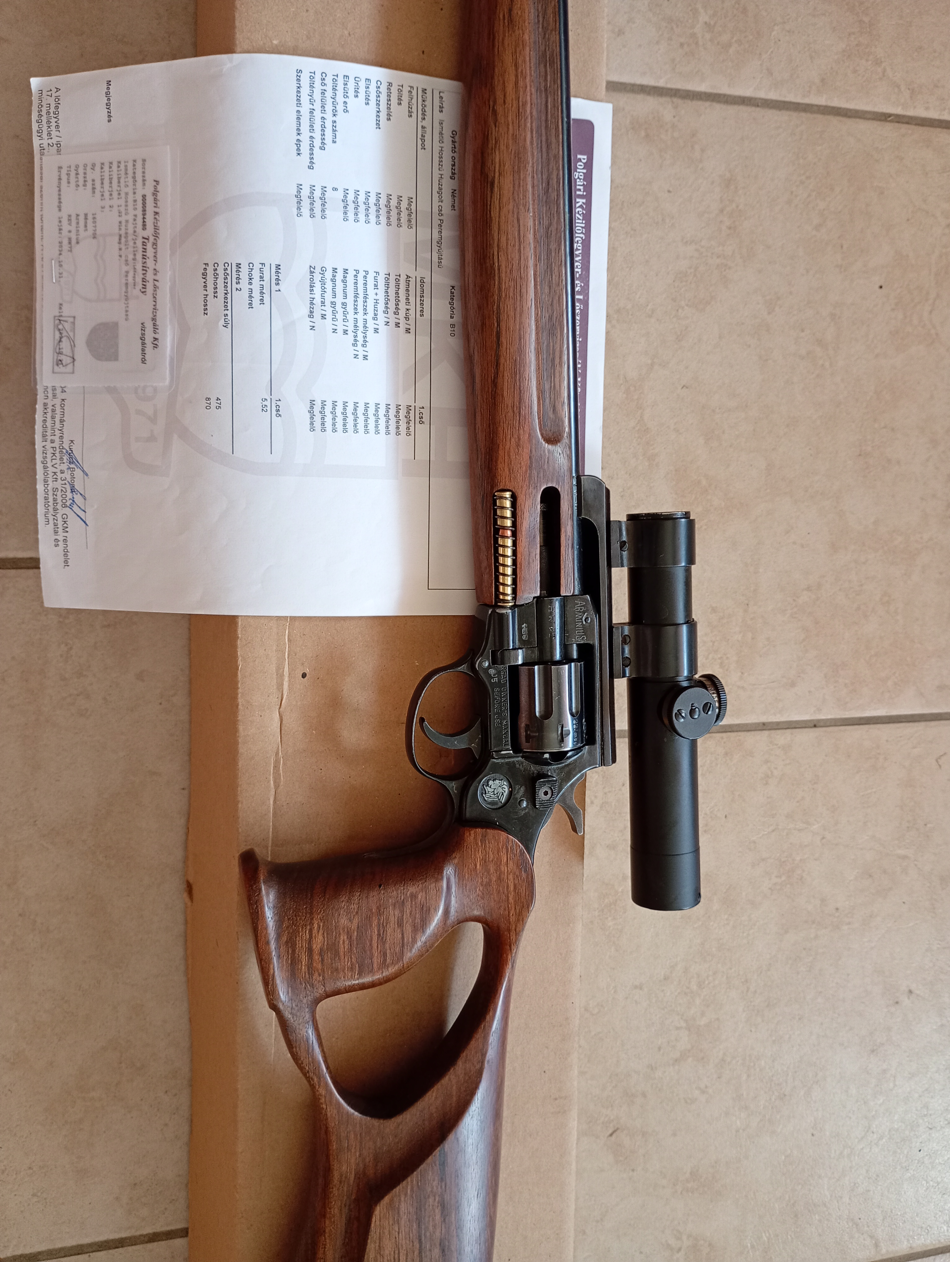 Arminius .22 Win. Mag.