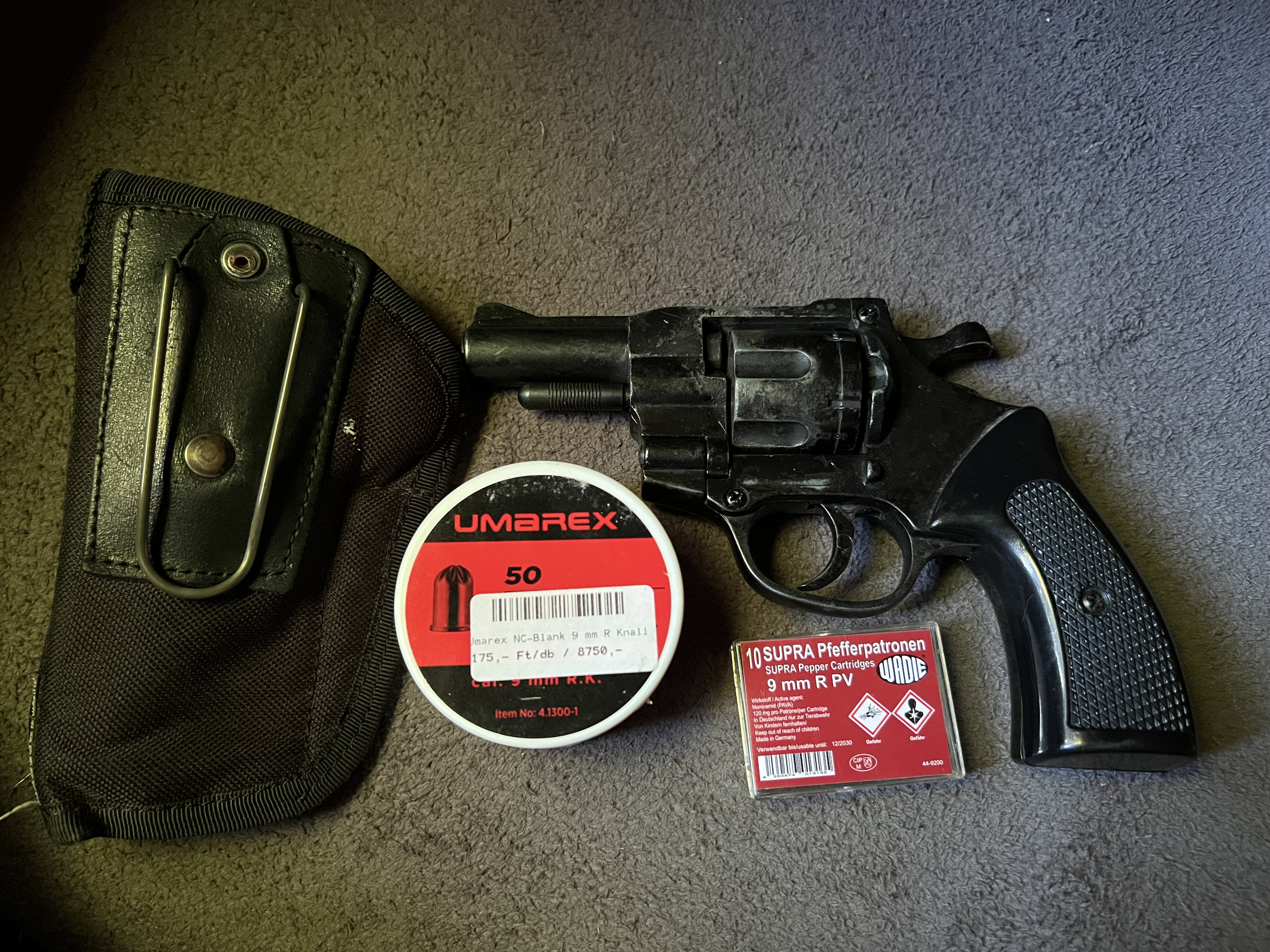 Umarex mod champion 9mm r.knall revolver pisztoly