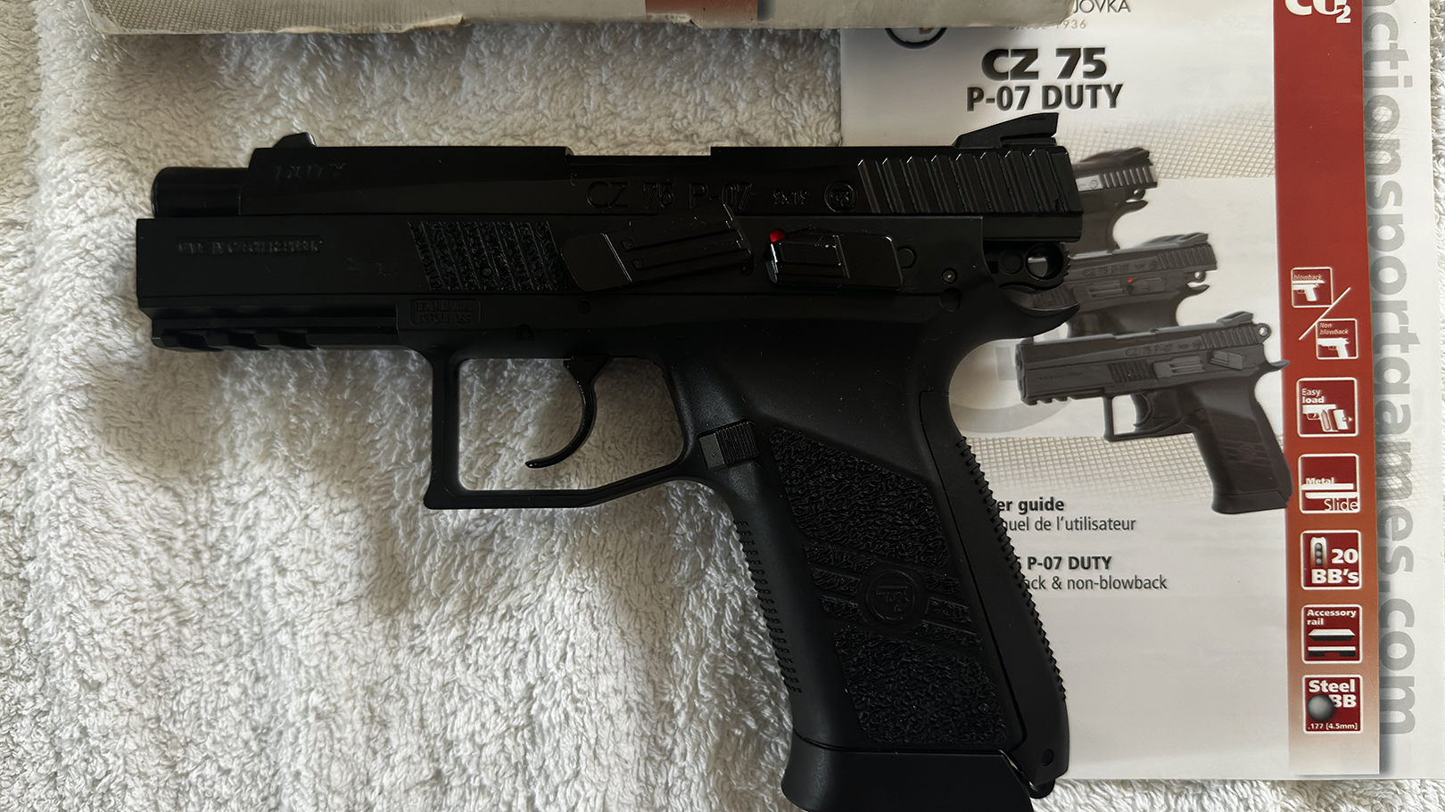 CZ 75 P-07 duty