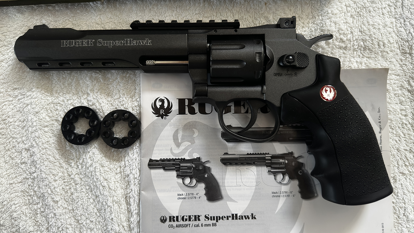 Ruger SuperHawk Co2 airsoft