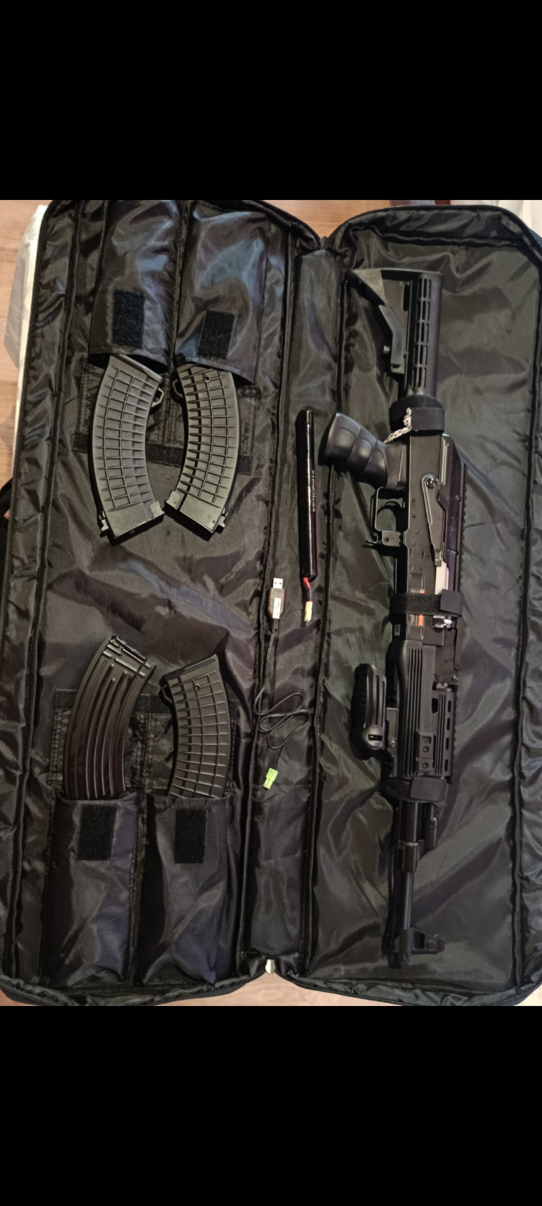 Eladó CYMA CM. 028C elektromos airsoft AK - komplett szett