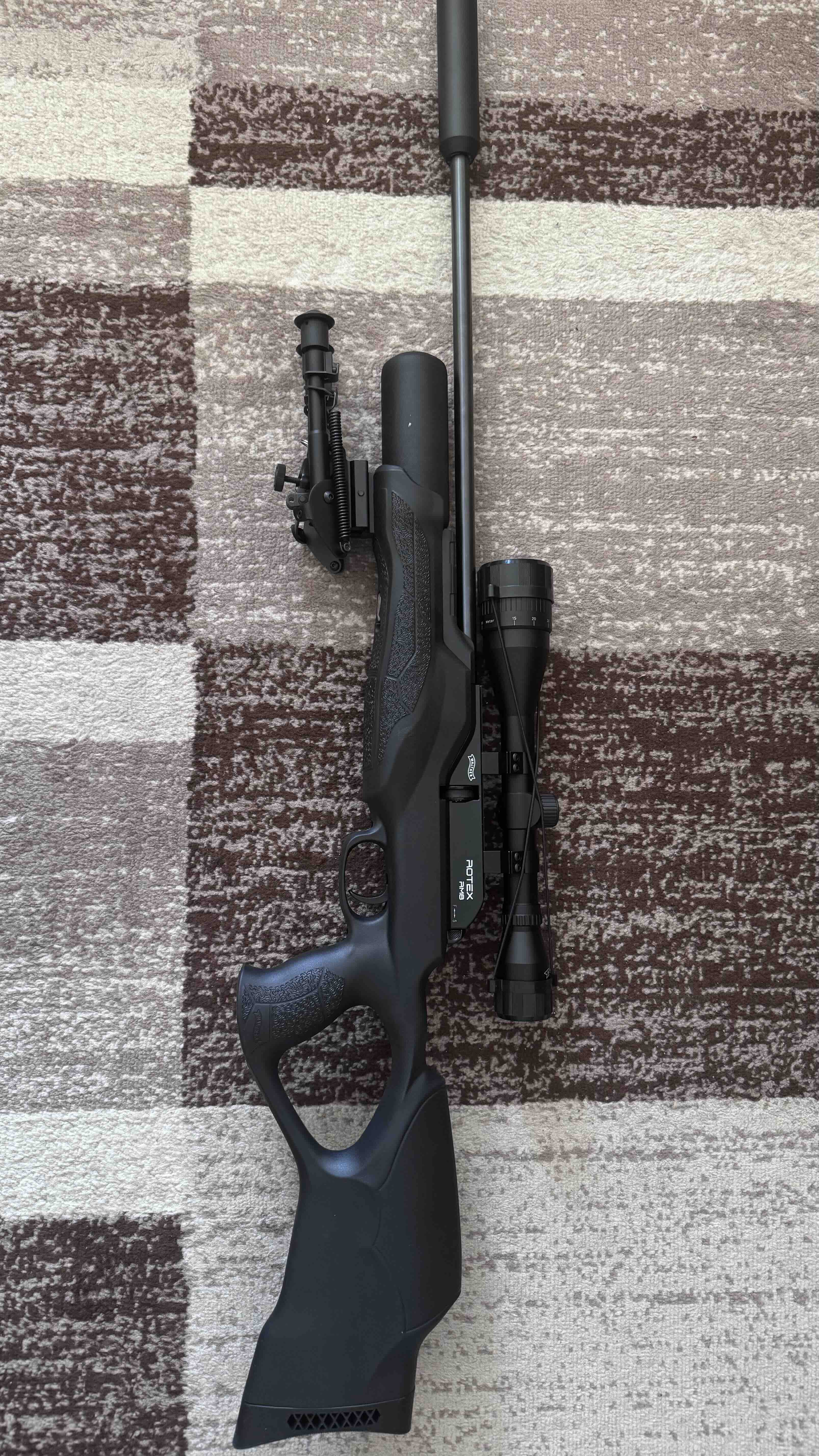 Walther Rotex RM8 PCP légpuska 4,5 mm eladó